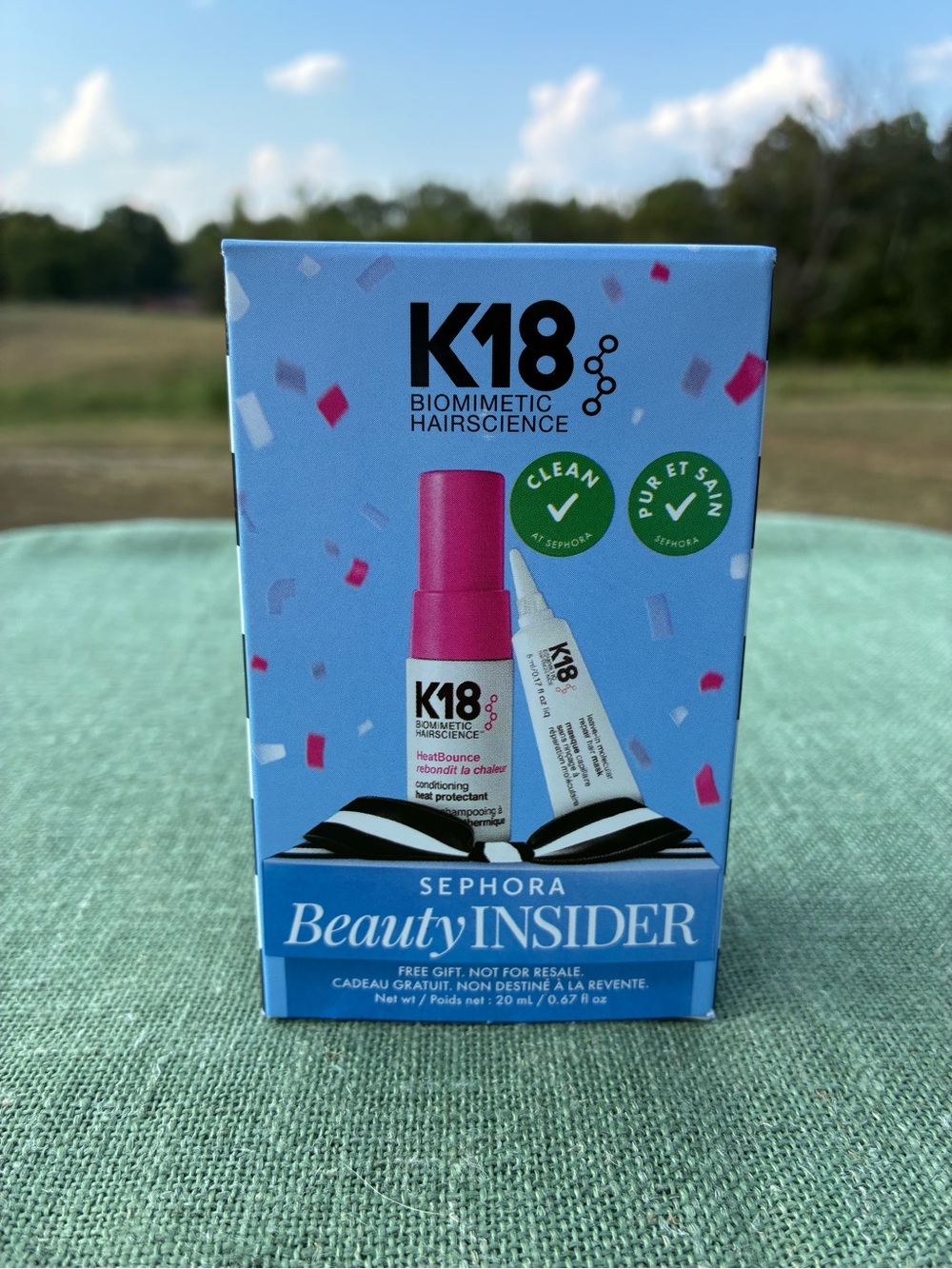 K18 Hair Repair Duo – HeatBounce Heat Protectant + Molecular Repair Mask